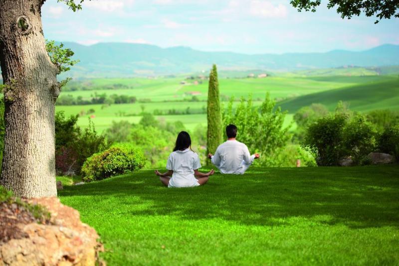 Adler Spa Resort Thermae Bagno Vignoni Exterior photo